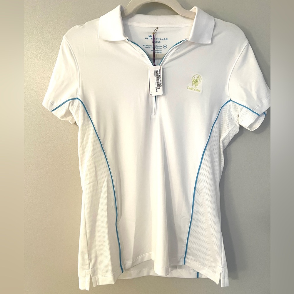 NWT Peter Millar Polo Medium Womens Debordieu SC